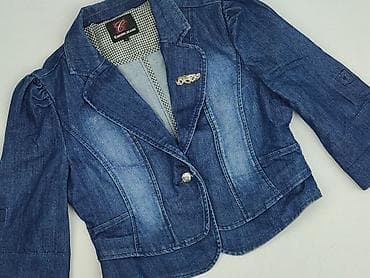 kurtka damska l: DENIM JEANS, Kurtka jeansowa damska, rozmiar L — 4