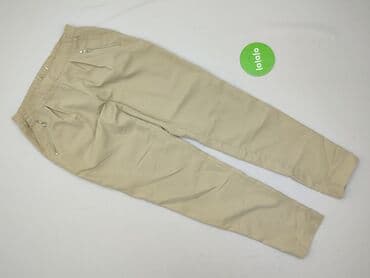 joggery damskie beżowe: Chino, Spodnie materiałowe damskie, rozmiar M — 2