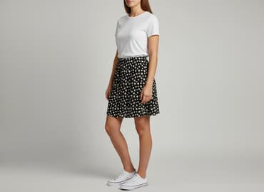 czarne spódnice bombka: Spódnica damska, rozmiar S — 1