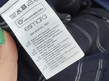 regular fit jeans: Esmara, Spodnie materiałowe damskie, rozmiar S — 7