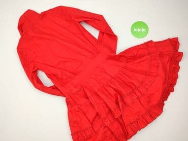 czerwona sukienka c a: Sukienka damska, rozmiar S — 4