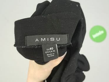 klapki miu miu z futerkiem: Amisu, Spódnica damska, L — 4