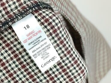 spodnie z c a: George, Material trousers for women, size 3XL — 6