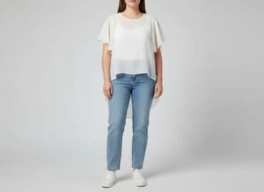 bluzki dla kobiet z dużym biustem: Gina Tricot, Bluzka damska, rozmiar XL — 7