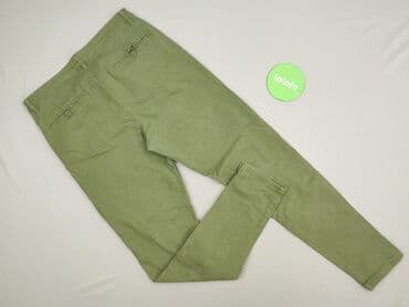 zielone jeansy damskie: Tom Rose, Spodnie materiałowe damskie, rozmiar L — 3