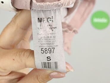 krótkie spodenki różowe: MEGI, Szorty damskie, rozmiar S — 4