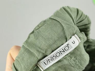 krótkie lniane spodenki: Unisono, Szorty damskie, rozmiar One size — 4