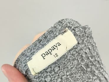 sukienka z bufiastymi rękawami asos: Papaya, Sukienka damska, M — 5