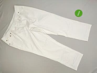 białe cargo bershka: Bpc bonprix collection, Spodnie materiałowe damskie, rozmiar 7XL — 2