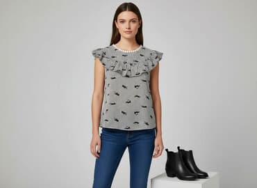 bluzki damskie dopasowane: Bluzka damska, rozmiar XS — 7