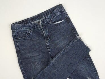 balenciaga dziurawe spodnie: Jeansy damskie, rozmiar M — 1