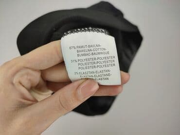 legginsy bawełniane krótkie damskie: Leggings, Spodnie materiałowe damskie, rozmiar S — 4