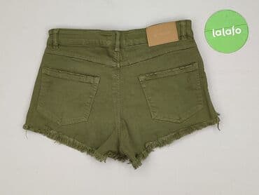 spodenki jeansowe z wysokim stanem pull and bear: Bershka, Szorty damskie, rozmiar S — 3