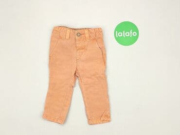 spodnie woskowane brązowe reserved: Baby material trousers, 3-6 months, 62-68 cm, Reserved, condition - Perfect — 2
