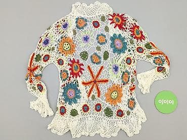 hippie: Hand Knitted, Kardigan damski, rozmiar One size — 3