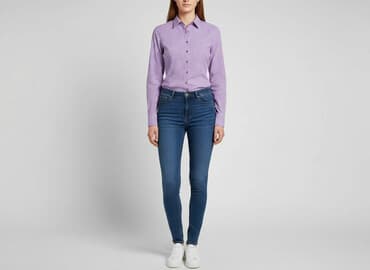 koszula wiya w paski: Amisu, Koszula damska, rozmiar S — 6