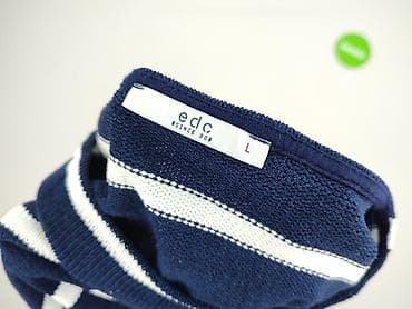 esprit sweter w paski: Edc by Esprit, Sweter damski, rozmiar L — 4