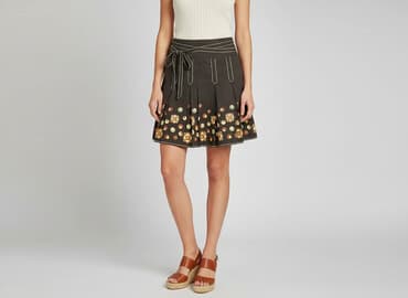 spódniczka mini rozkloszowane: Promod, Spódnica damska, rozmiar M — 6