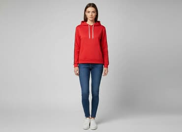 stradivarius bluzy: Terranova, Bluza z kapturem damska, rozmiar M — 1