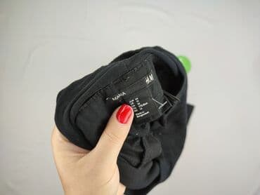 ciążowe spodnie: H&M Mama, Spodnie materiałowe damskie, rozmiar XL — 4