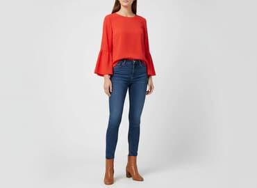 bluzka z reniferem dla dziewczynki: F&F, Bluzka damska, rozmiar S — 7