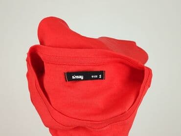 t shirty z czerwonem napisem: Sinsay, Women`s T-shirt, size S — 5