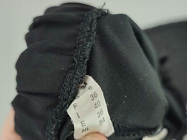 leginsy biale: Spodnie materiałowe damskie, rozmiar S — 4