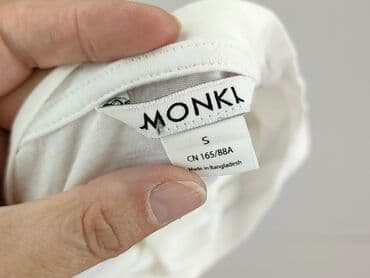monkey t shirty: Monki, Women`s T-shirt, size S — 5