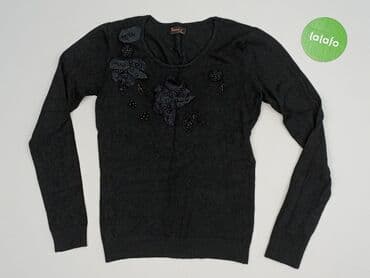 sweter patchwork: Fashion, Women`s sweater, size S — 2