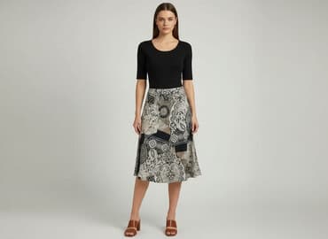 spódnice długie plus size: Women`s skirt, size M — 1