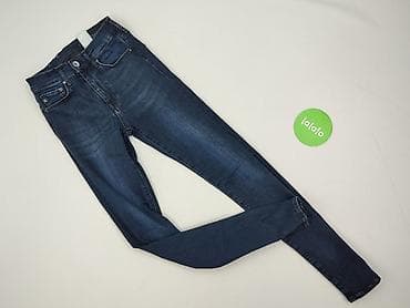hm plaszcz: H&M, Jeansy damskie, rozmiar S — 2