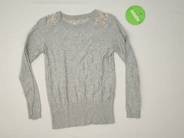 sweter z koronką na dole: Sweter damski, rozmiar S — 2