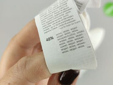 biale bluzki z bufiastymi rekawami: Reserved, Bluzka damska, rozmiar L — 6