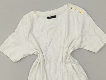 koszulka z rękawem do łokcia: Sinsay, T-shirt damski, rozmiar L — 1