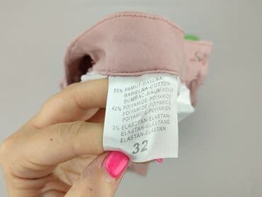 ccc klapki różowe: M.Sara, Spodnie materiałowe damskie, rozmiar 2XS — 6