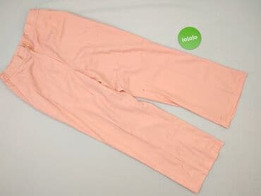 legginsy eko skóra wysoki stan: Spodnie materiałowe damskie, S — 2