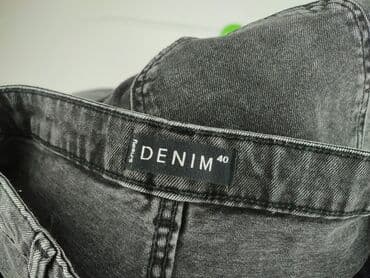 srebrny top sinsay: Sinsay, Jeansy damskie, L — 4