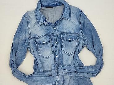 kurtka denim: Vila, Koszula damska, rozmiar S — 1