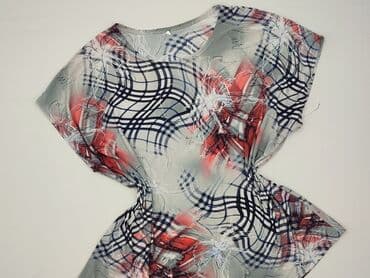bluzki z krótkim rękawem plus size: Women's blouse, size 6XL (EU 52) — 1