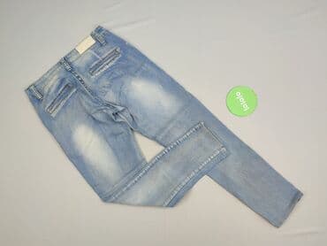 jeansy z asymetrycznym zapieciem: Jeansy damskie, S — 3