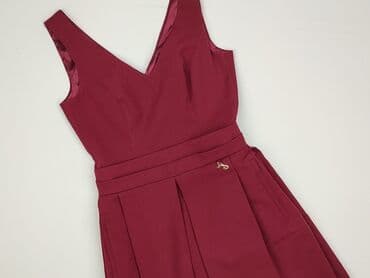 czerwona krótka sukienki na wesele: Sukienka damska, rozmiar XS — 1