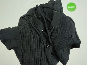 czarne bluzki z chokerem: Vila, Bluzka damska, L — 5