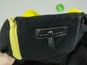 srebrne sandały reserved: River Island, Sukienka damska, M — 5