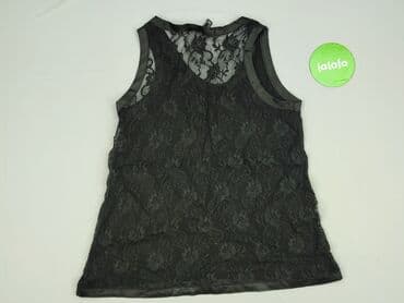 czarne obcisła bluzki: Mango, Top damski, S — 3