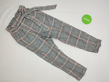 pull and bear ubrania: Bershka, Material trousers for women, size S — 2