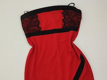 czerwone jeansy: Sukienka damska, rozmiar L — 1