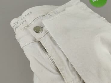 biale szerokie jeansy: Orsay, Jeansy damskie, rozmiar S — 5