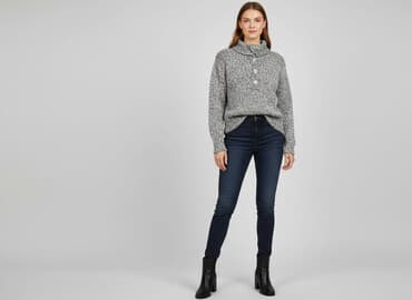 poliamid w swetrze: Sweter damski, rozmiar 3XL — 6