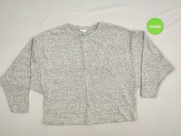 sweter w chmurki reserved: Basic, Sweter damski, rozmiar M — 2