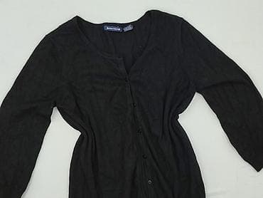 golf czarny: Kardigan damski, rozmiar L — 1